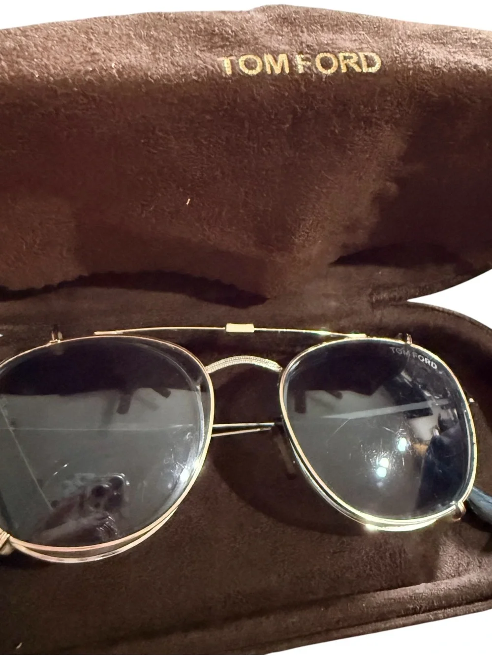 Tom Ford gold tone